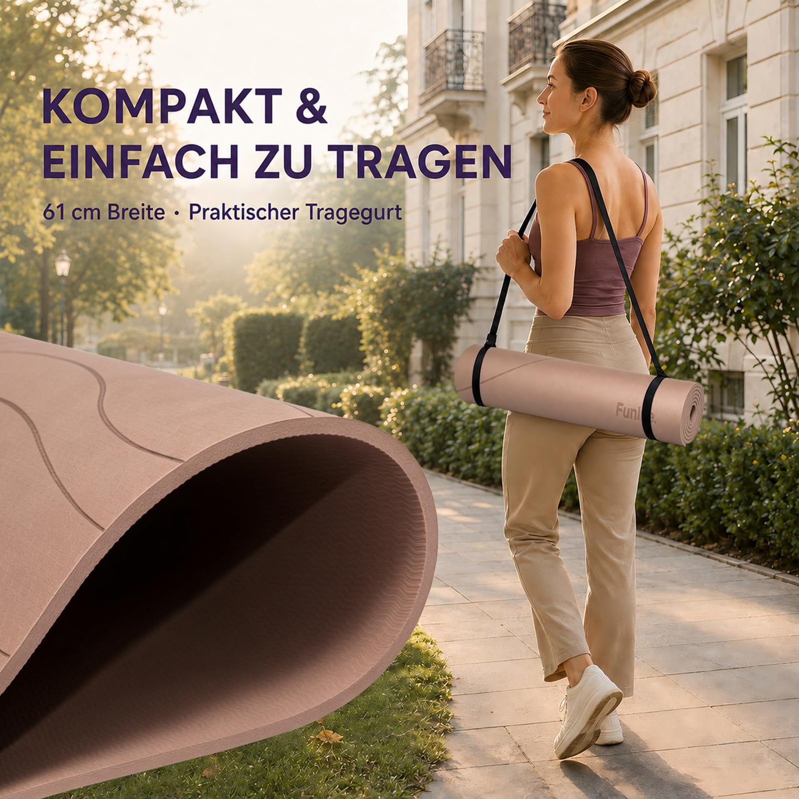 funlife-yogamatte-183x61-cm-8mm-fitnessmatte-chocolat-rutschfest image 4