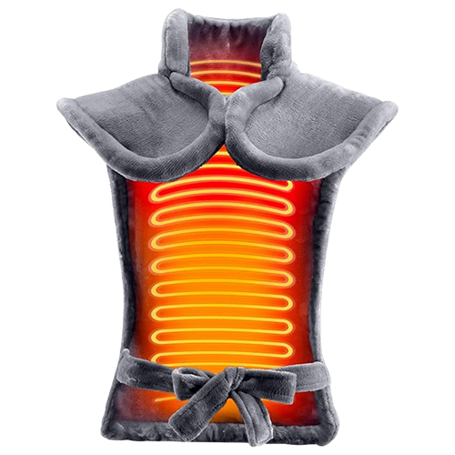 alljoy-heating-pads-beschwertes-heizkissen-24x33-grau image 1