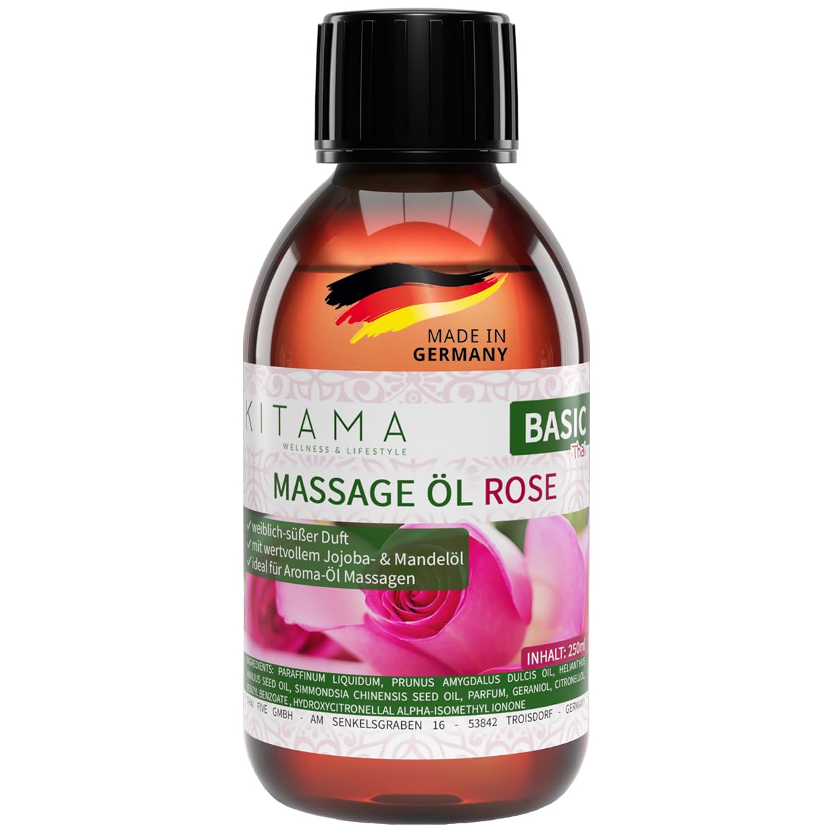 kitama-massage-l-rose-aroma-l-250ml-mit-jojoba image 1