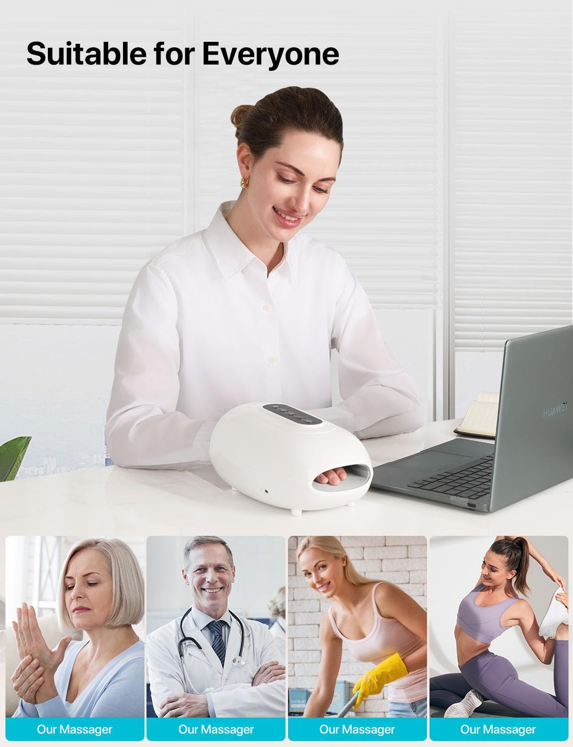 alljoy-h2-handmassageger-t-roller-kneten-wei image 8
