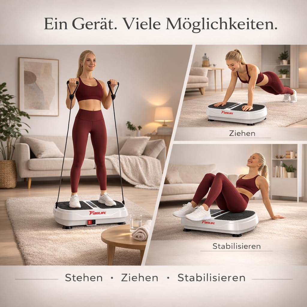 funlife-vibrationsplatte-v8-fitnessplatte-wei-bluetooth-180-stufen image 7