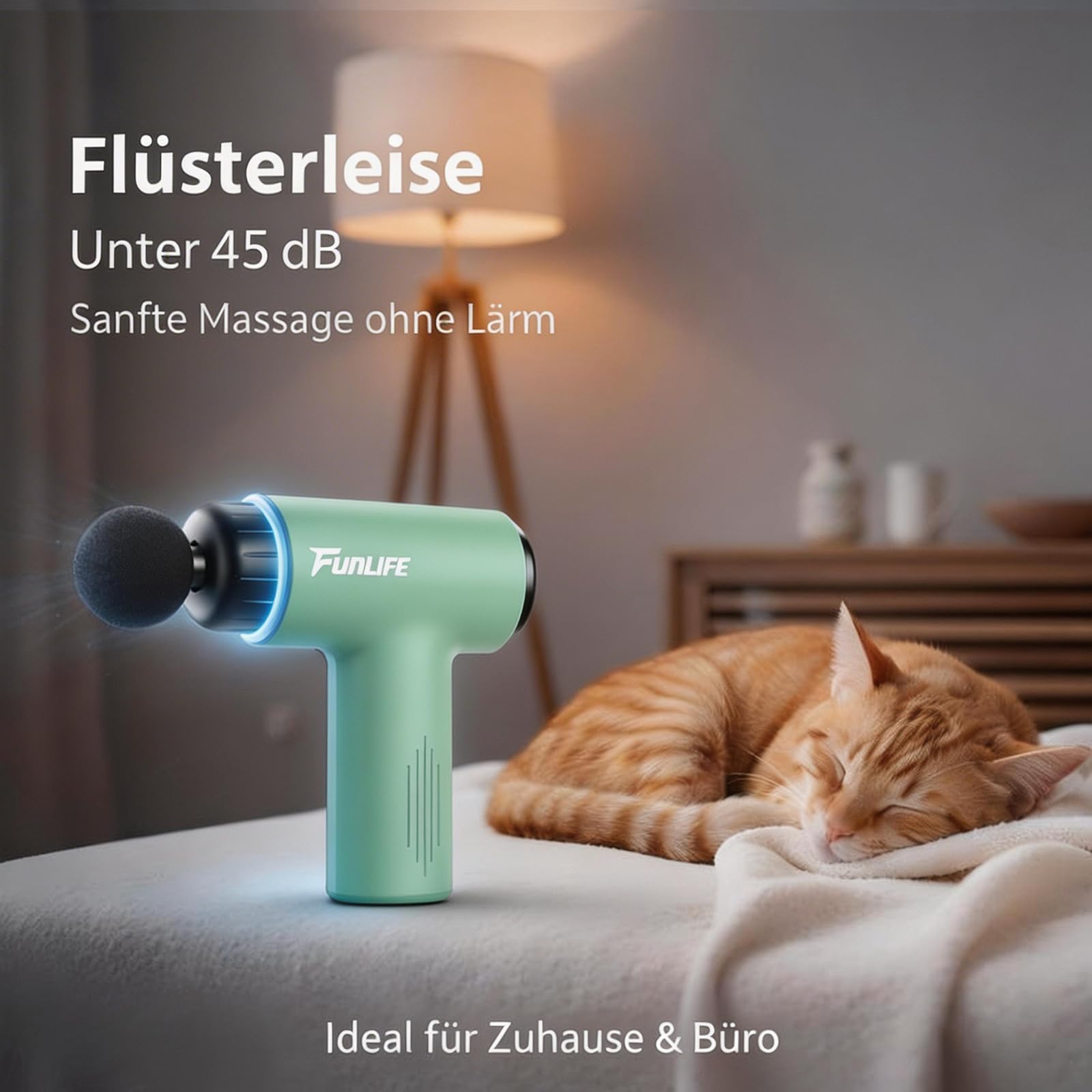 funlife-m2-mini-massagepistole-mint-green-usb-c-6-stufen image 4