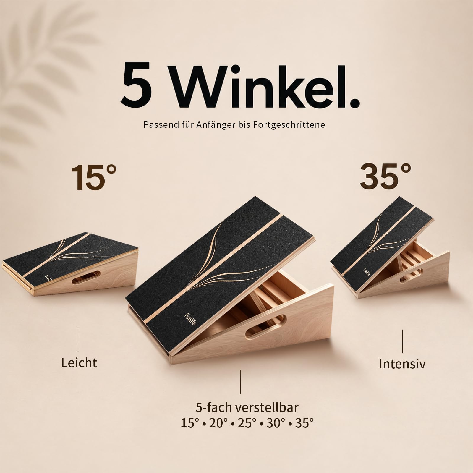 funlife-flow-serie-slant-board-holz-wadendehner-verstellbar image 4