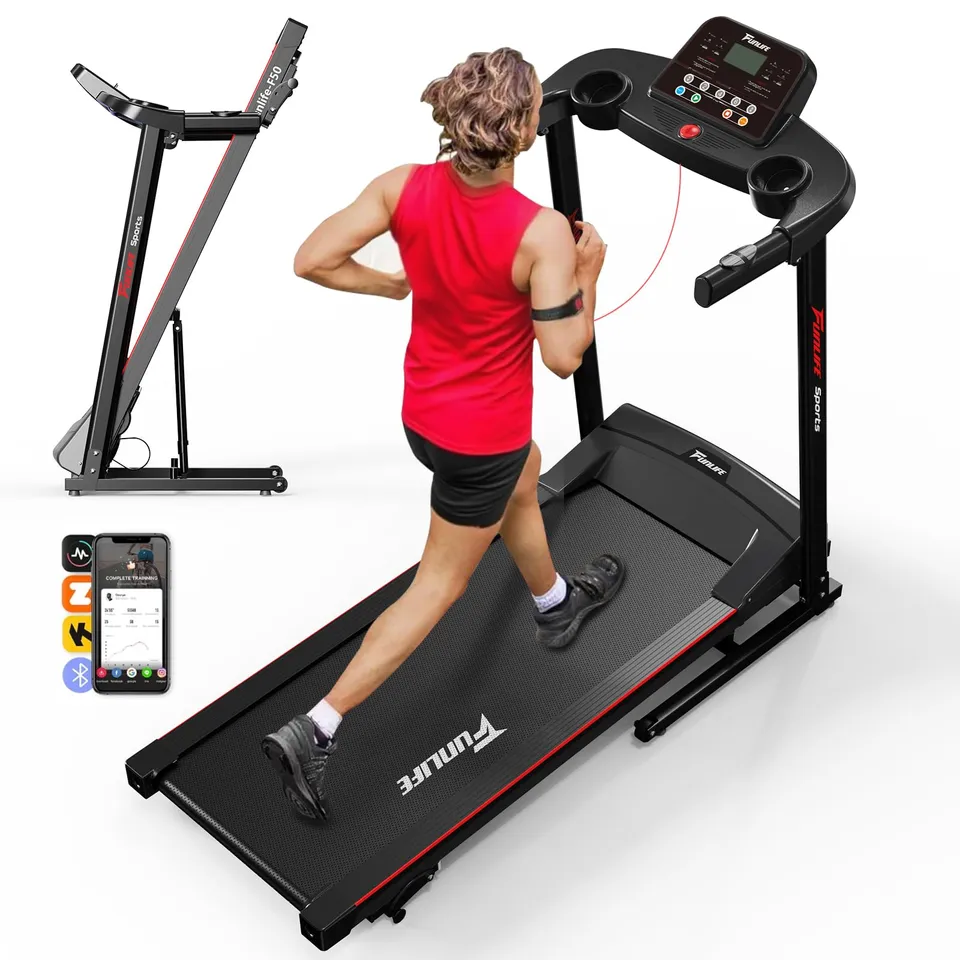 funlife-laufband-f50-laufband-klappbar-2-5ps-steigung-bluetooth image 1