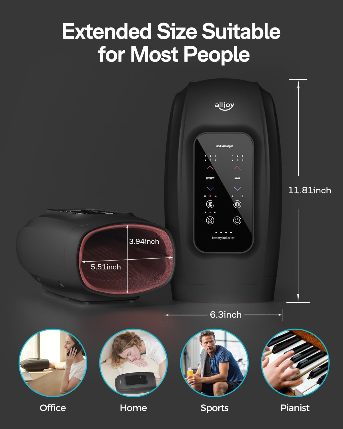 alljoy-hand-massagers-kabelloses-handmassageger-t-touchscreen-schwarz image 6