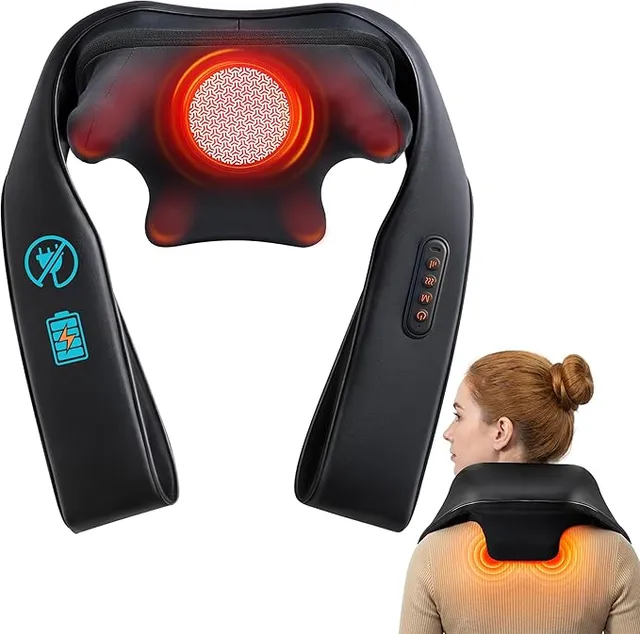 alljoy-n7-nackenmassageger-t-kabellos-mit-w-rme image 1
