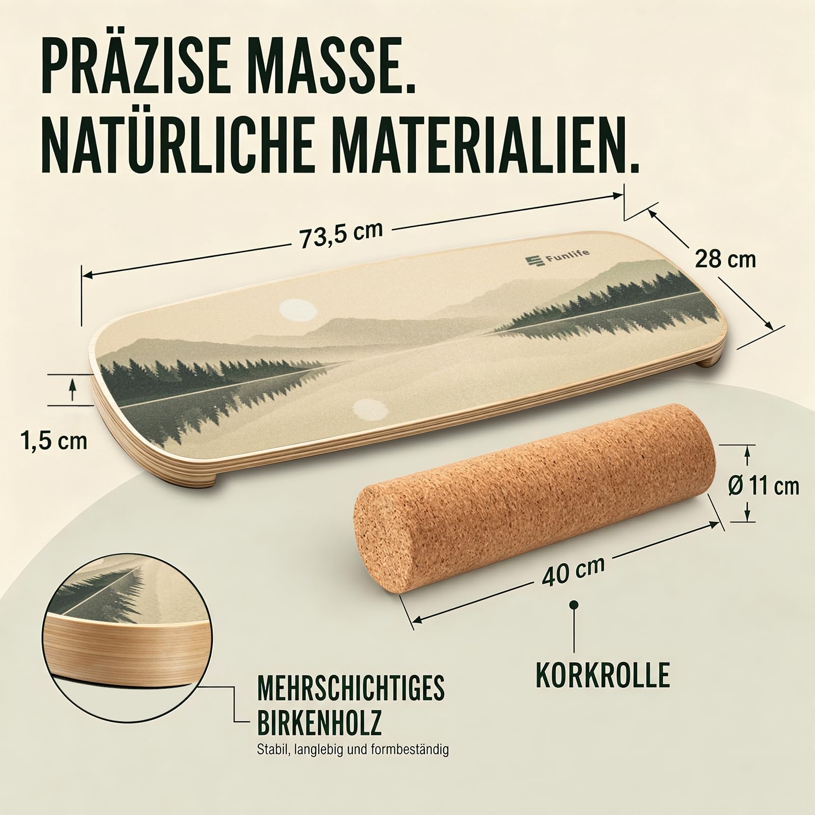 funlife-balance-dehn-ger-te-balance-board-holz-mirror-lake image 3