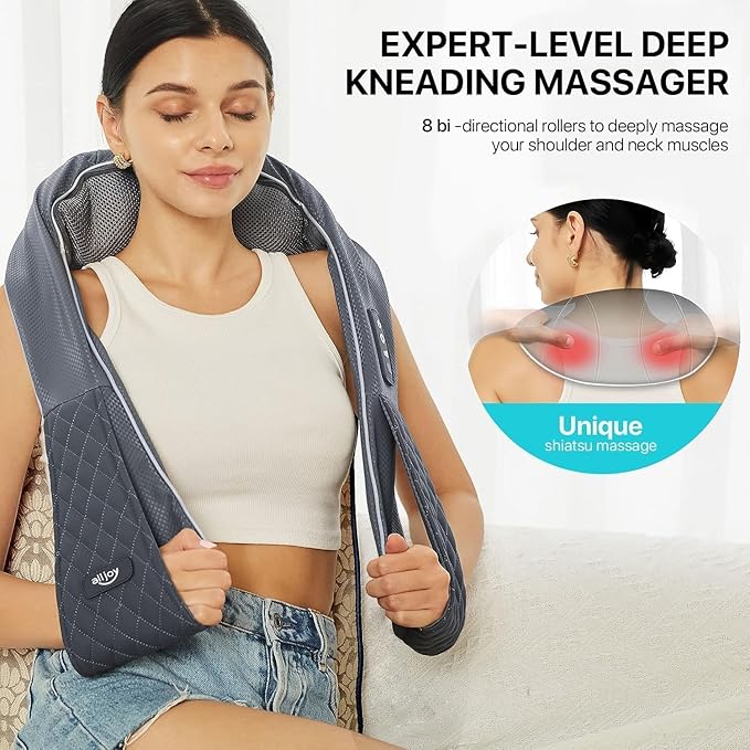alljoy-shiatsu-nackenmassageger-t-kabellos-mit-w-rme image 2