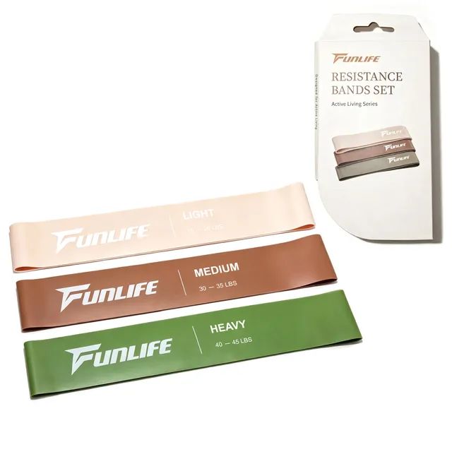 funlife-fitnessb-nder-3er-set-widerstandsb-nder-tpe-3-stufen image 1