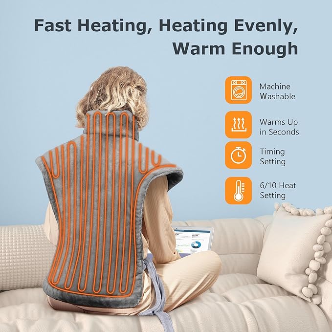 alljoy-heating-pads-beschwertes-heizkissen-24x33-grau image 3