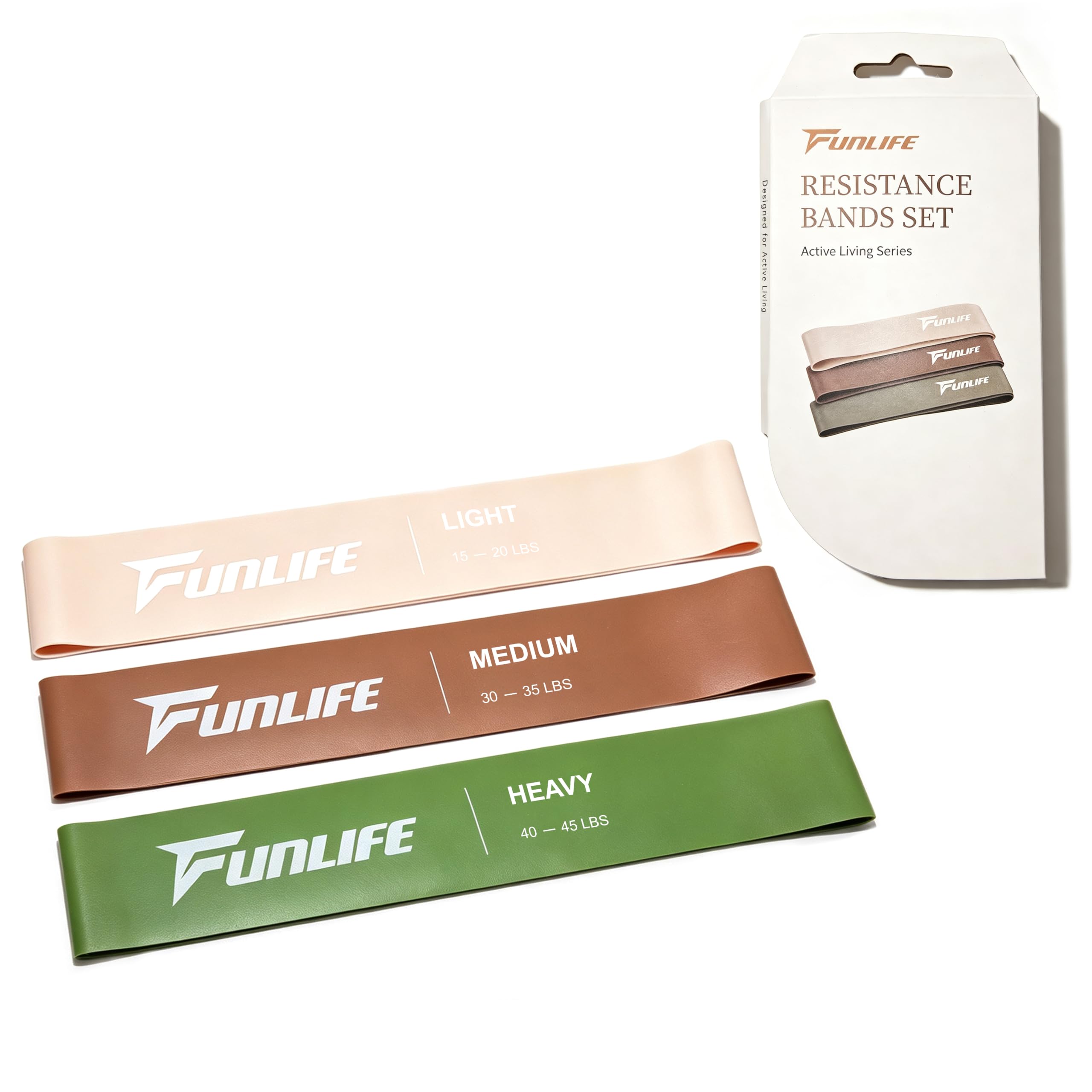 funlife-fitnessb-nder-3er-set-widerstandsb-nder-tpe-3-stufen image 1