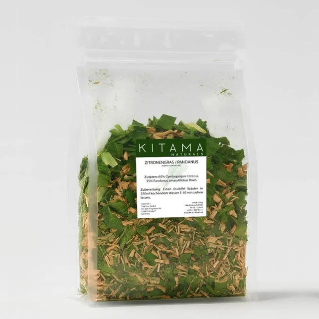 kitama-zitronengras-pandan-tee-100g-koffeinfrei image 1
