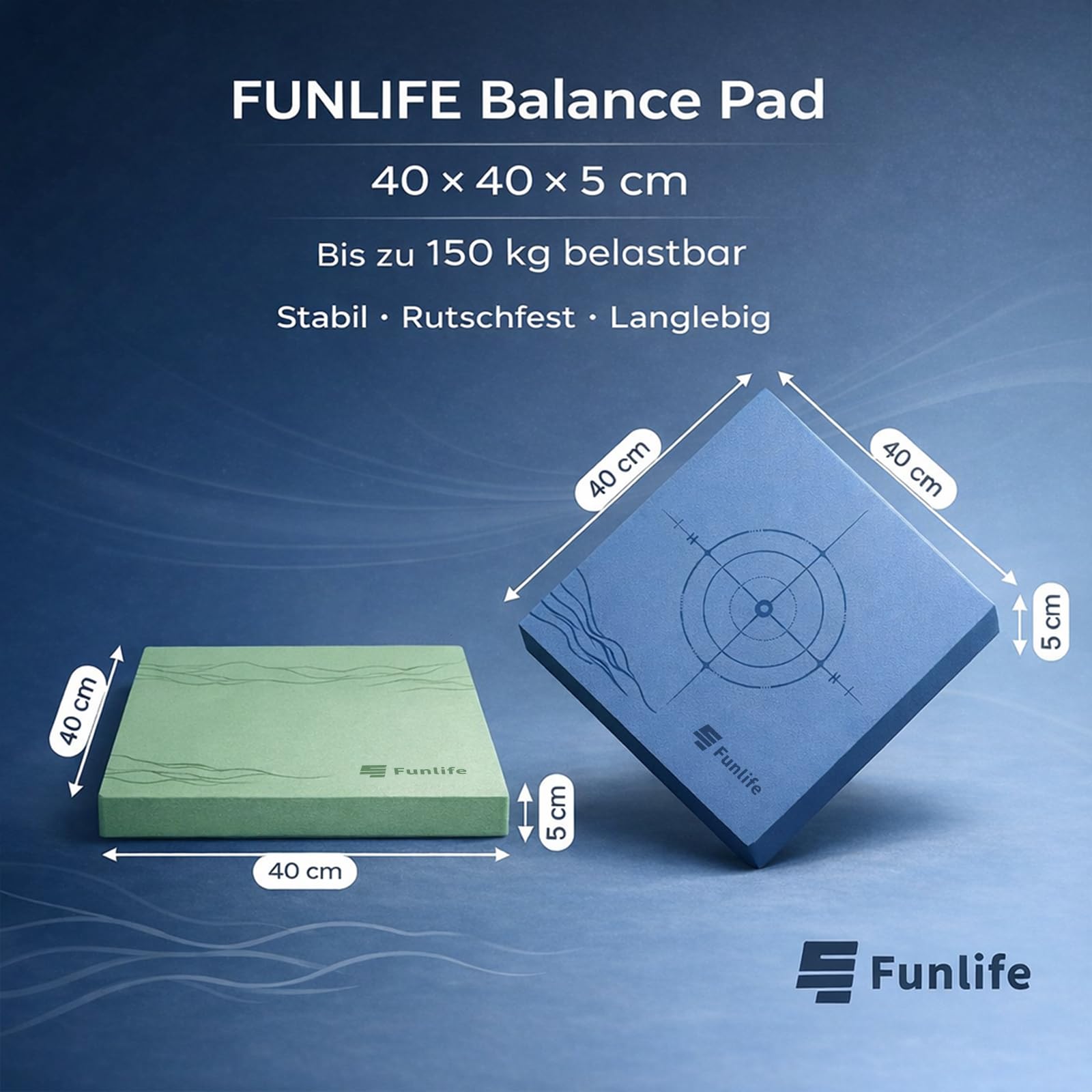 funlife-balance-dehn-ger-te-balance-pad-40x40-gr-n-eva image 3