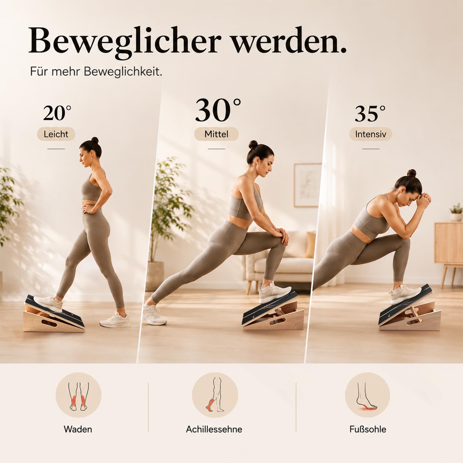 funlife-flow-serie-slant-board-holz-wadendehner-verstellbar image 3