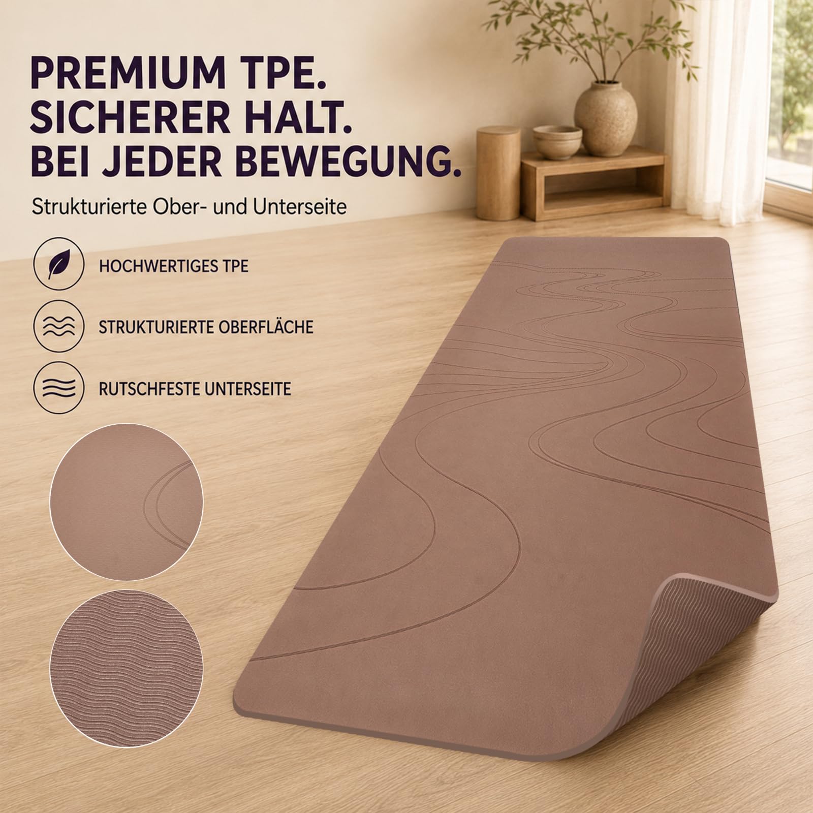 funlife-yogamatte-183x61-cm-8mm-fitnessmatte-chocolat-rutschfest image 5